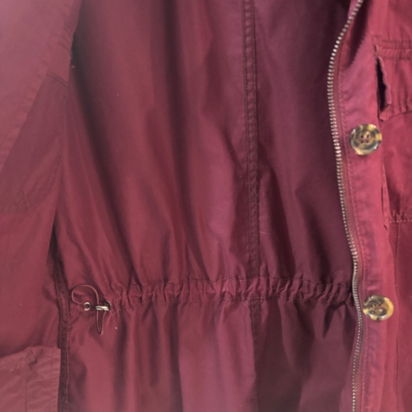 Buffalo David Bitton Utility Jacket - Maroon Size S - Picture 10 of 12